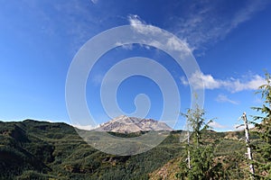 A beautiful View of Mount Saint Helens Area,USA