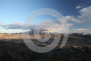 A beautiful View of Mount Saint Helens Area,USA