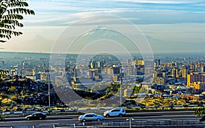 A beautiful view of Mountain Ararat