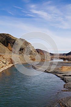 Beautiful view near Kurai Steppe,Altai Republic,Russia