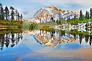 A beautiful View near Mt Shuksan