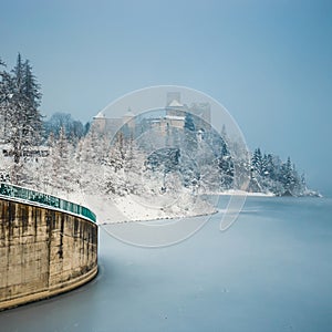 Beautiful view of Niedzica Castle