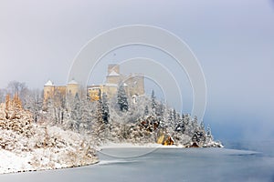 Beautiful view of Niedzica castle