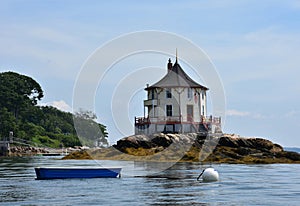 Beautiful View of the Nubble Just off of Bustin`s Island