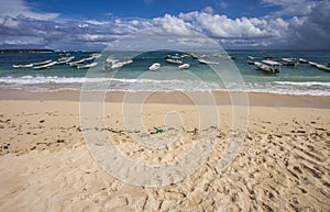 Beautiful View of Nusa Lembongan Beach, Bali, Indonesia