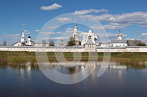 A beautiful view of the old Russian city of Vologda