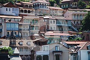 Beautiful view Old Tbilisi Town