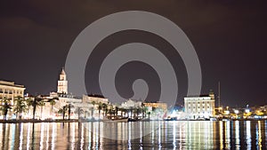 Beautiful view of the old town Split.