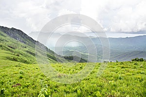 Beautiful View over the Mountains of Nyika Plateau