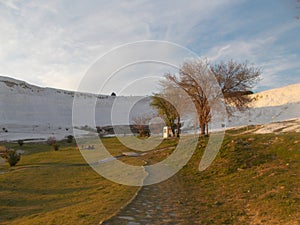 Beautiful View of Pamukkale Hierapolis