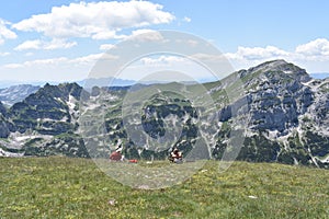 The beautiful view from the Planinica peak,the Durmitor mountain