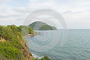 Beautiful view point of Noen Nangphaya View Point at Chalerm Burapha Chon