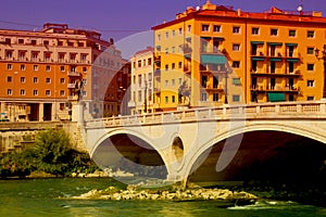 Beautiful view of ponte vecchio in florence, Italy