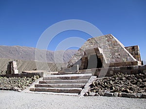 Beautiful view of the PucarÃÂ¡ de Tilcara, Jujuy Argentina photo