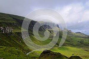 Beautiful view of the Quiraing