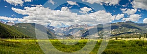 Beautiful View of Rocky Mountain National Park