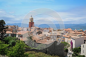 Beautiful view of Saint-Tropez