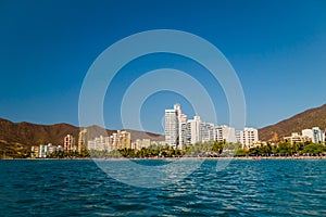 Beautiful view of Santa Marta, Colombia