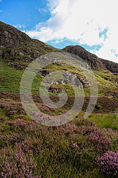 Beautiful view of scottish highlands