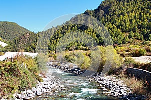 The beautiful view in Shangri-La, formerly known as Zhongdian County, is the capital of Diqing Autonomous Prefecture.Yunan, China