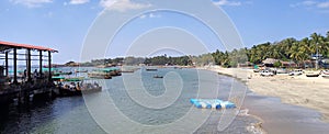 Beautiful View from Sindhudurg Sea fort in Malvan, Maharashtra, India