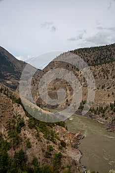 Beautiful View of a small Town, Lillooet