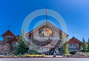 Beautiful view of Sports, Fishing, and Hunting equipment store Bass Pro Shops  in Rocklin, CA, USA