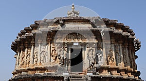Beautiful View of Sri Vidya Shankara Temple, Sringeri, Karnataka, Indi photo