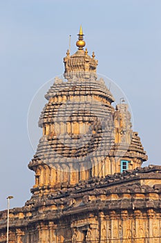 Beautiful View of Sri Vidya Shankara Temple, Sringeri, Karnataka, India