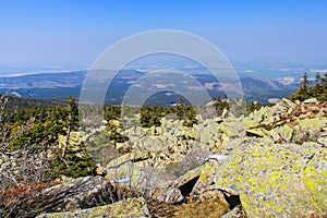 Beautiful view from the summit of the Brocken