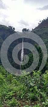 Surodipo Waterfall in Temanggung Indonesia photo