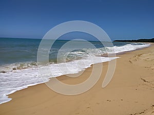 Beautiful view of Taipe Beach in Porto Seguro-Bahia, Brasil