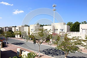 Beautiful view to dubai yard