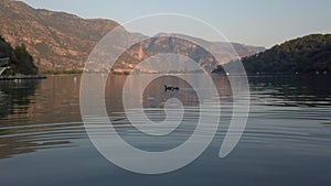 Beautiful view to Oludeniz lagoon from water