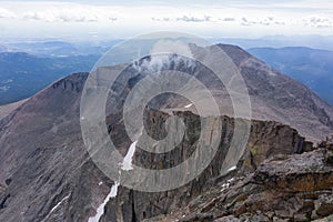 Beautiful view from top of Colorado Fourteener