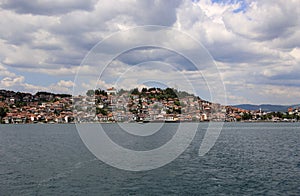 Beautiful view town Ohrid, UNESCO heritage listed, Republic of North Macedonia