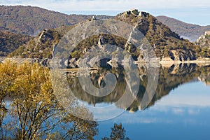 Beautiful view of Turano lake