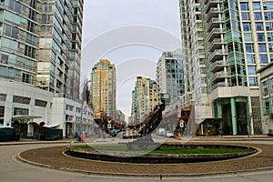 Beautiful view of Vancouver, British Columbia, Canada