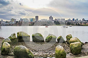 Beautiful view of Vancouver, British Columbia, Canada