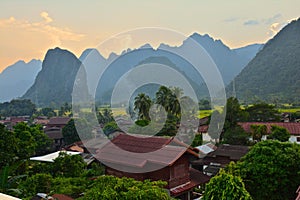 Beautiful View Vang Vieng Laos