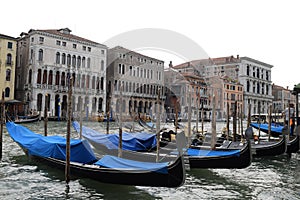 Beautiful view Venezia canal Italy Europe