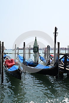 Beautiful view Venezia canal Italy Europe