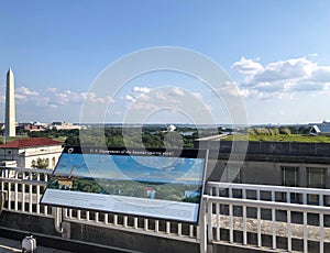 Beautiful view of Washington D. C.