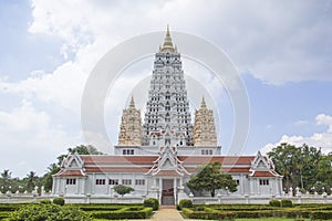 Beautiful view of the Wat Yan Temple in Pattaya