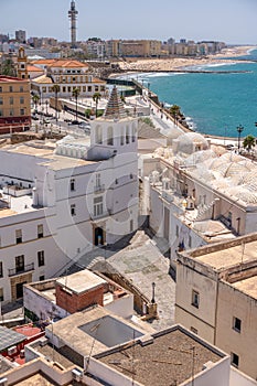 Beautiful views of Cadiz Old Town