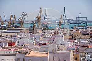 Beautiful views of Cadiz Old Town