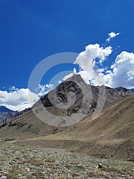 Beautiful views while climbing Mount Aconcagua