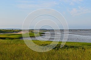 Beautiful Views of Powder Point Bridge and Duxbury Bay