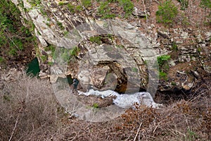 Beautiful views from uutlooks around Tallulah Falls