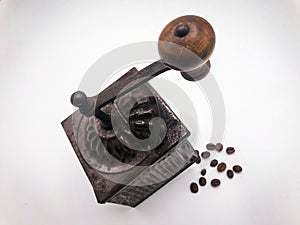 vintage coffee grinder